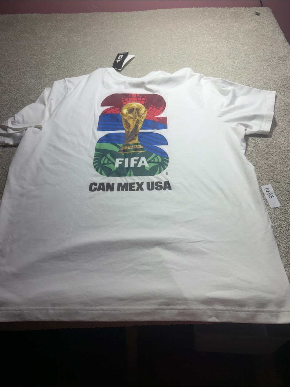 Adidas FIFA soccer World Cup USA Canada Mexico men’s sz XXL new with tags